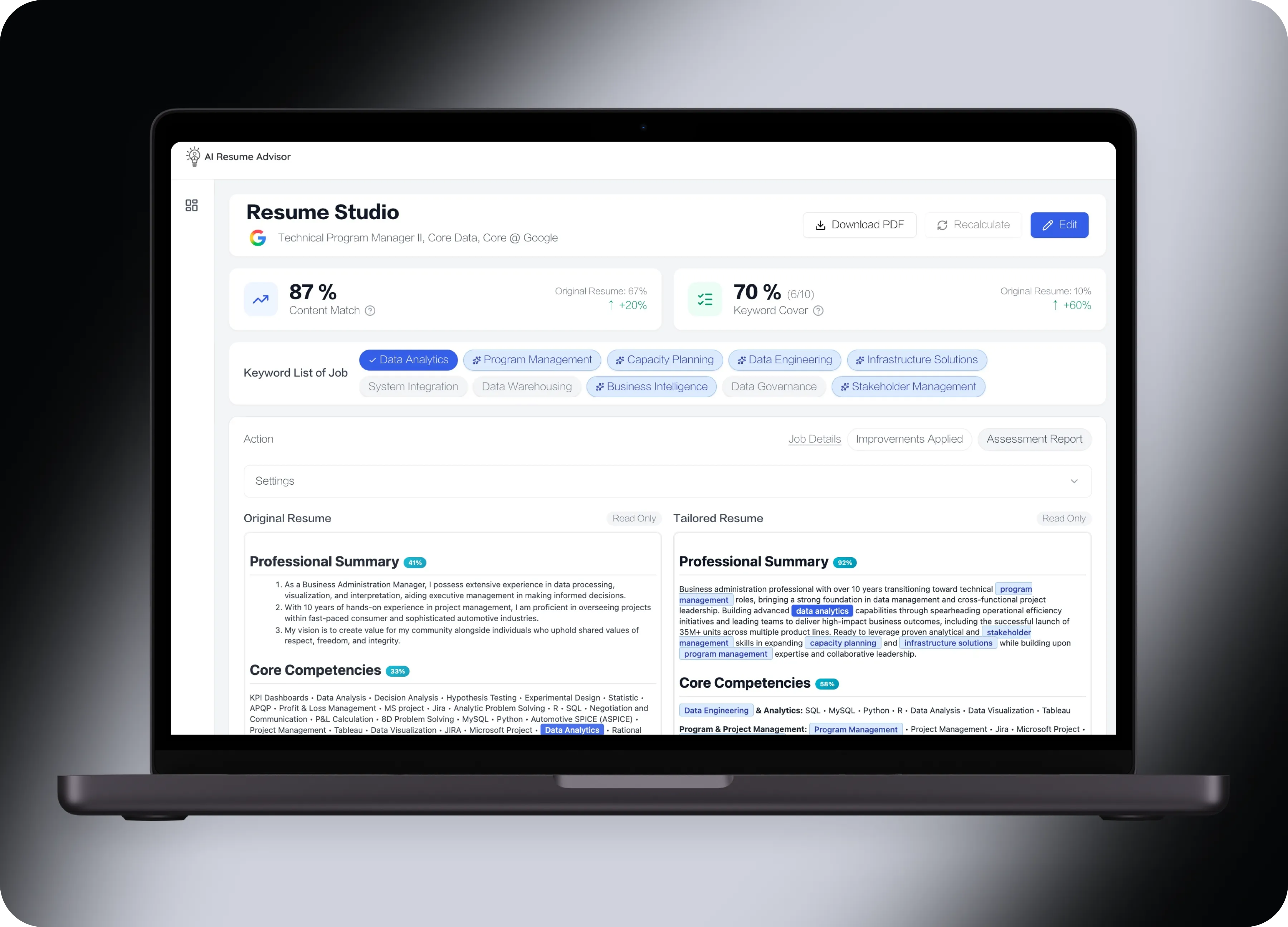 AI Resume Advisor